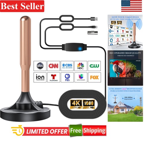 Antenna indoor outdoor 550 - tv,