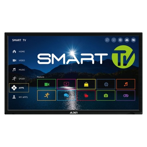 Alden led inch smartwide - tv,