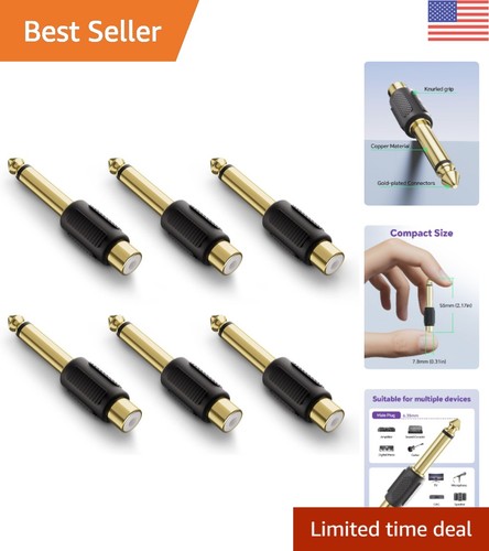 Audio adapters gold - adapters,